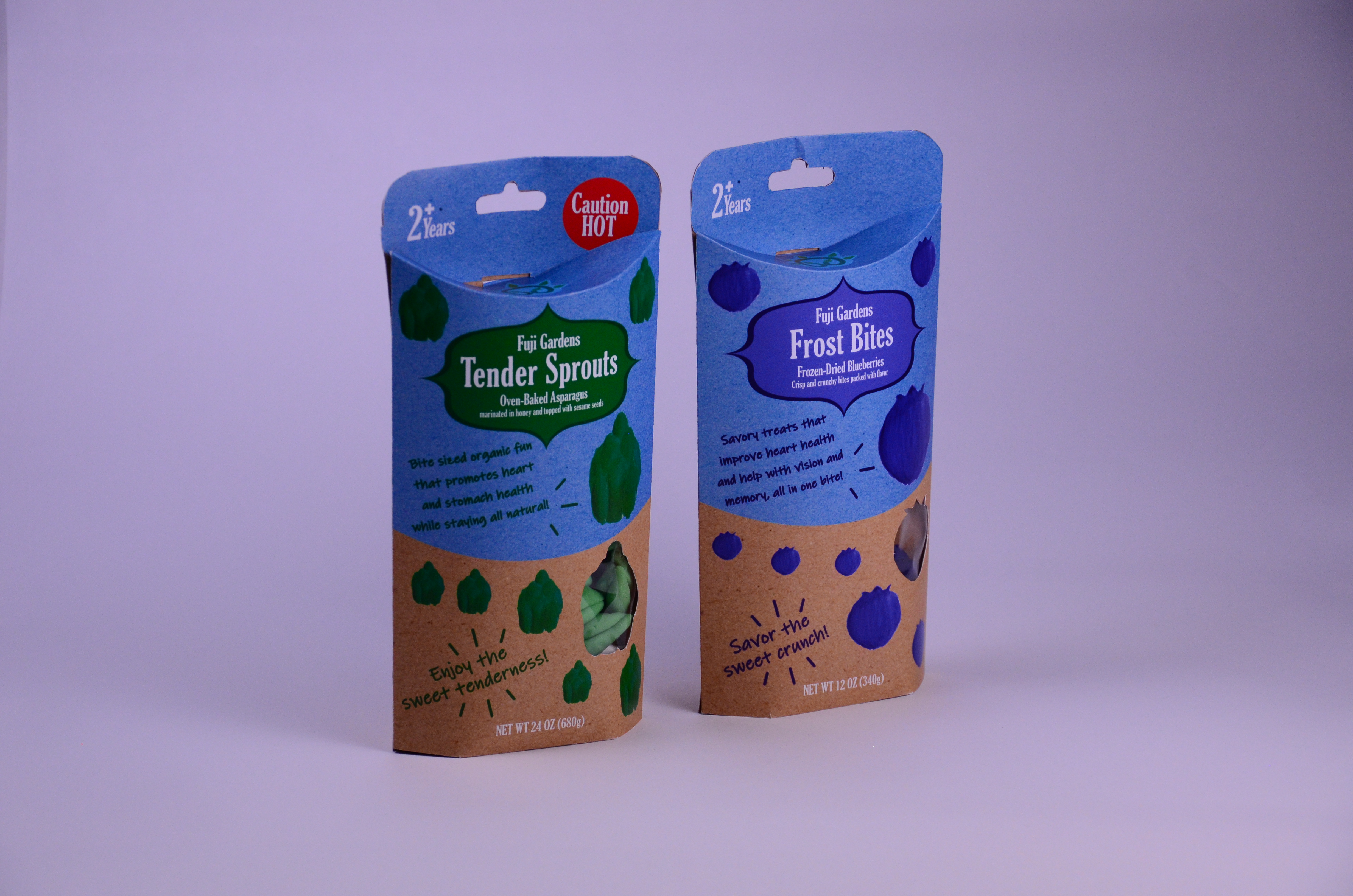 photoshoot of fuji gardens baby food packaging