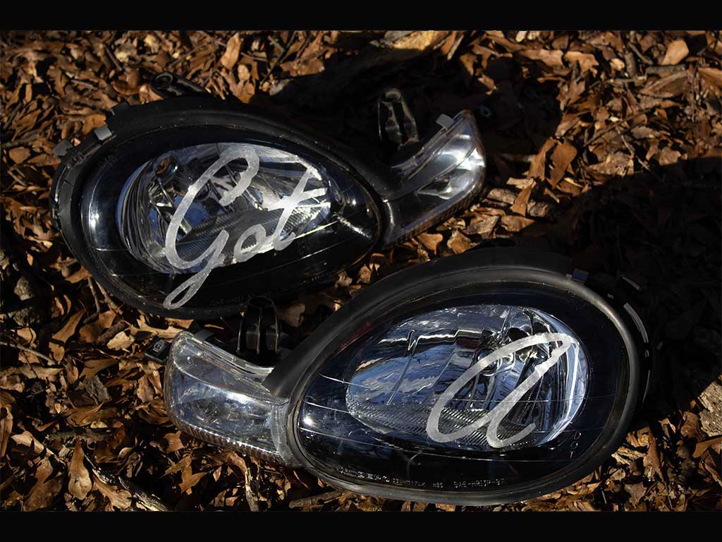 etched headlights