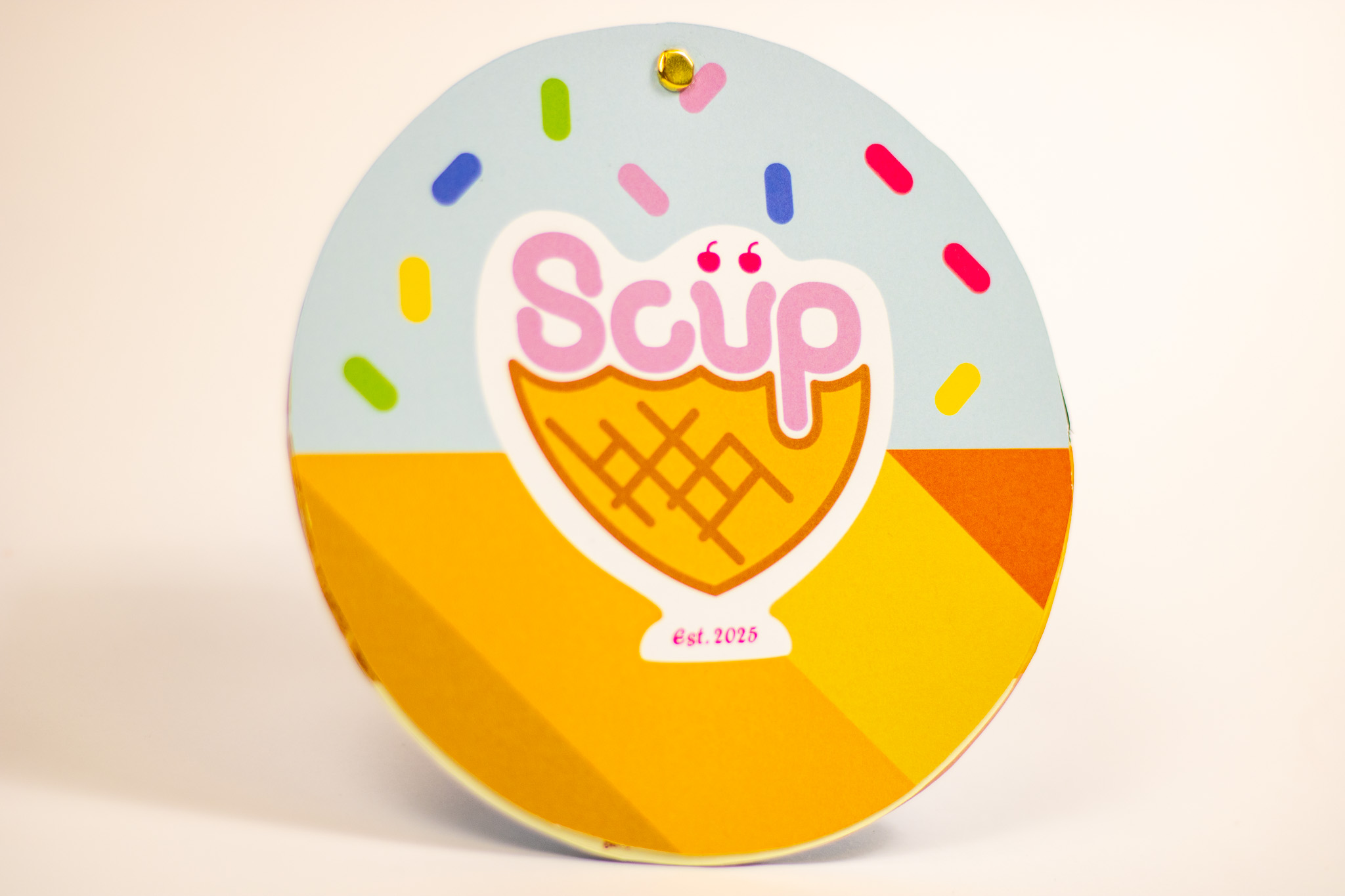 front of scup menu