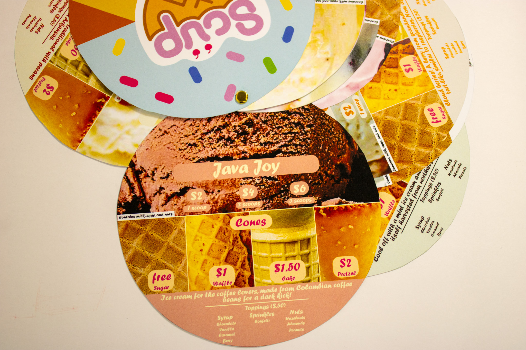 inside of scup menu